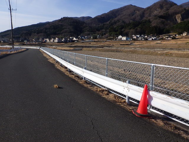 施工事例　転落防止柵設置工事